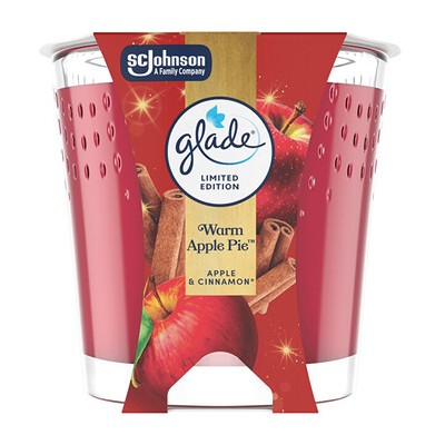 Glade Warm Apple Pie Candle - Vonná svíčka 112.0g