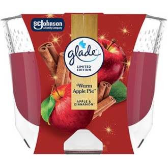 Glade Warm Apple Pie Candle - Vonná svíčka 204.0g
