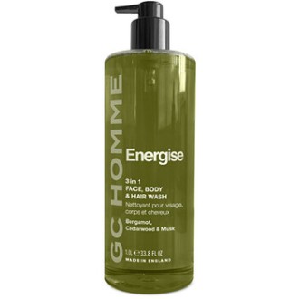 Grace Cole Homme Energise Body Wash ( Bergamot, Cedr & Mošus ) - Mycí gel 3v1 1000ml
