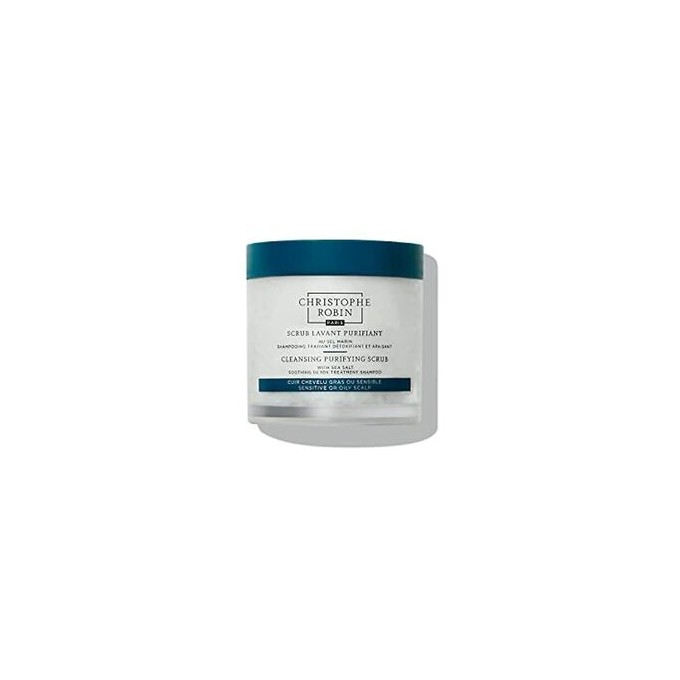 Christophe Robin Cleansing Purifying Scrub with Sea Salt - Čisticí šampon s peelingovým efektem 250ml