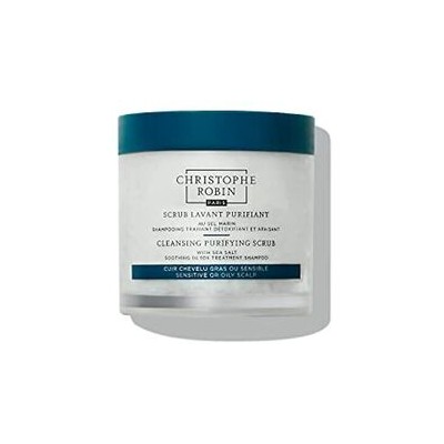 Christophe Robin Cleansing Purifying Scrub with Sea Salt - Čisticí šampon s peelingovým efektem 250ml