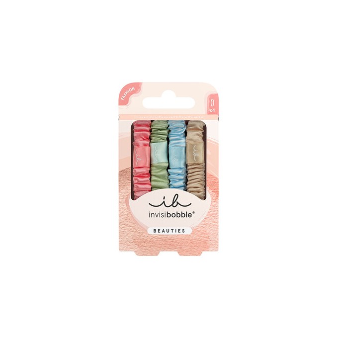Invisibobble Beauties Satin Sorbet - Saténové gumičky ( 4 ks )