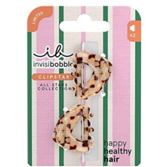 Invisibobble Clipstar All Stars Golden Caddie XS - Skřipec do vlasů ( 2 ks )