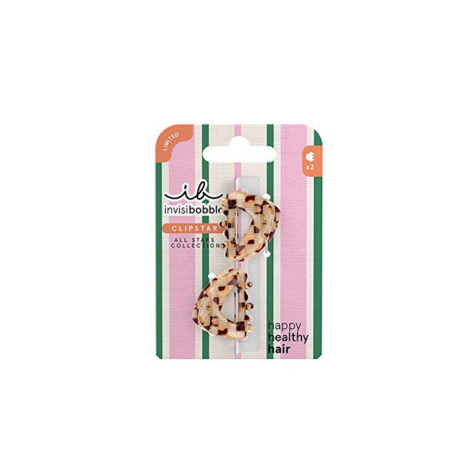 Invisibobble Clipstar All Stars Golden Caddie XS - Skřipec do vlasů ( 2 ks )