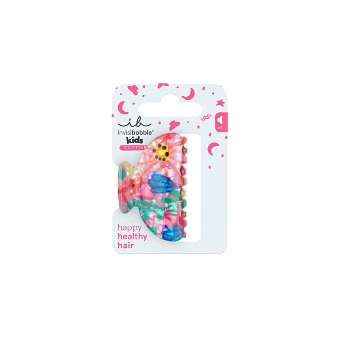 Invisibobble Clipstar Kids Happy Petals - Skřipec do vlasů
