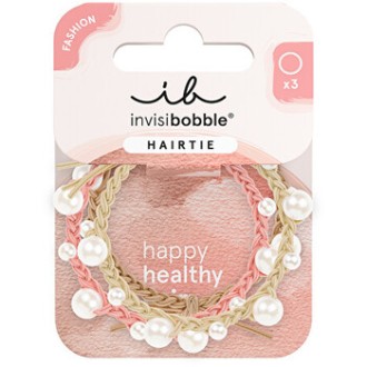 Invisibobble Hairtie Princess Pearl - Gumička do vlasů ( 3 ks )