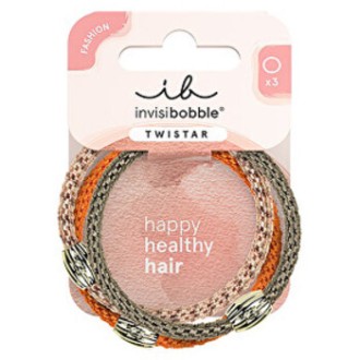 Invisibobble Twistar Orange Affaire - Gumička do vlasů ( 3 ks )