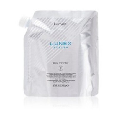 Kemon Lunex System Clay Powder - Pudr pro zesvětlení vlasů 400ml