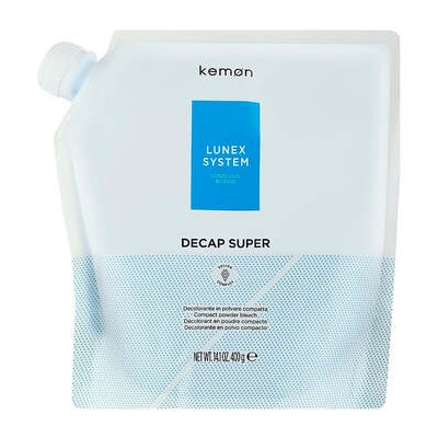 Kemon Lunex System Decap Super - Pudr pro zesvětlení vlasů 400ml