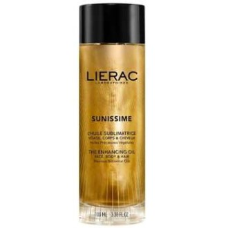 Lierac Sunissime The Enhancing Oil - Suchý olej pro rozjasnění s částečkami zlata 100ml