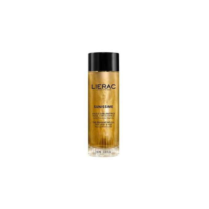 Lierac Sunissime The Enhancing Oil - Suchý olej pro rozjasnění s částečkami zlata 100ml