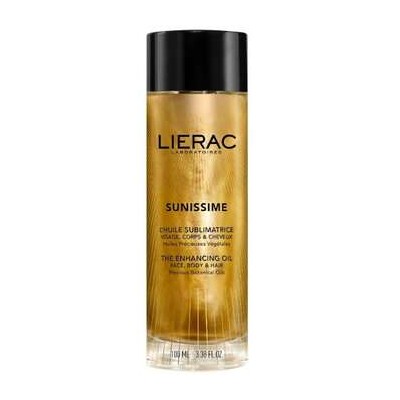Lierac Sunissime The Enhancing Oil - Suchý olej pro rozjasnění s částečkami zlata 100ml