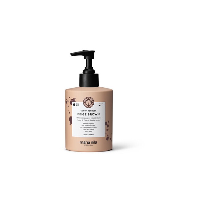 Maria Nila Color Refresh Beige Brown Mask 7.23 - Tónovací maska 300ml
