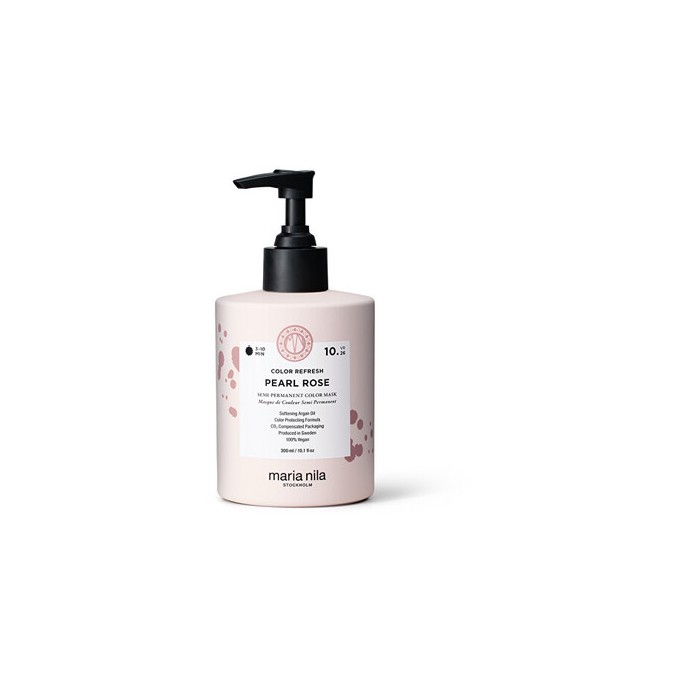 Maria Nila Color Refresh Pearl Rose Mask 10.26 - Tónovací maska 300ml