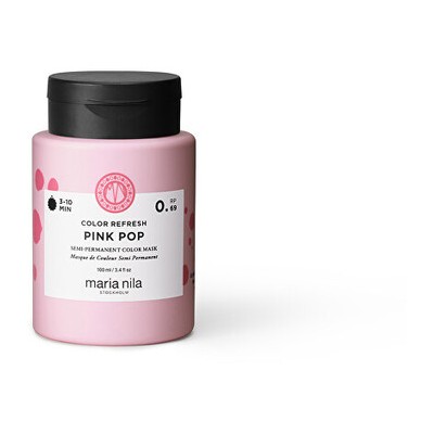 Maria Nila Colour Refresh Pink Pop Mask 0.69 - Tónovací maska 100ml
