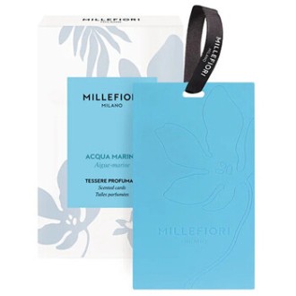 Millefiori Acqua Marina Scented Cards - Vonná karta ( 3 ks )
