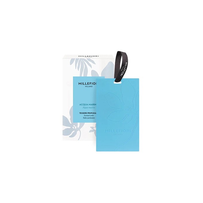 Millefiori Acqua Marina Scented Cards - Vonná karta ( 3 ks )