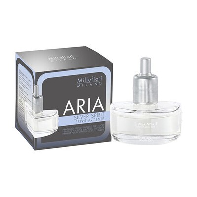 Millefiori Aria Silver Spirit Diffuser Refill - Náhradní náplň do elektrického difuzéru 20ml