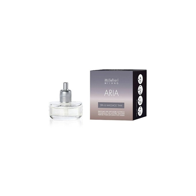 Millefiori Aria Spa & Massage Thai Diffuser Redill - Náhradní náplň do elektrického difuzéru 20ml