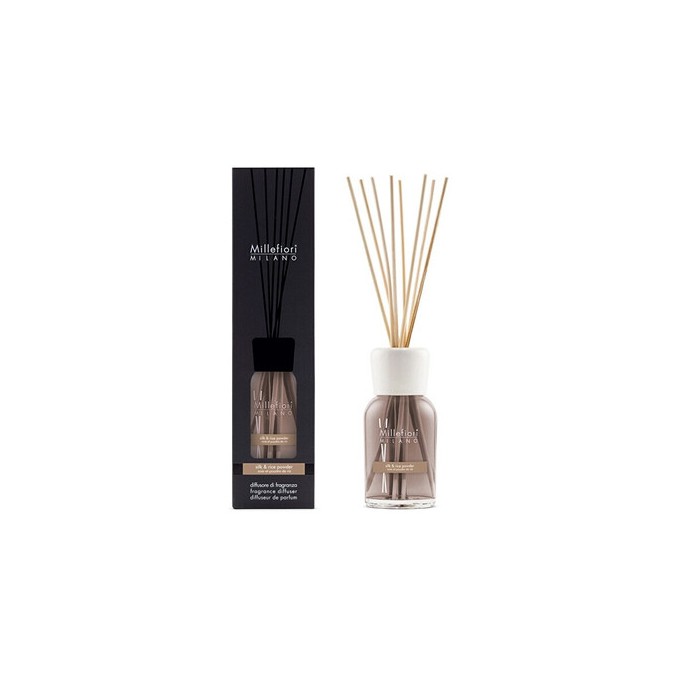 Millefiori Natural Silk & Rice Powder Diffuser - Aroma difuzér 500ml