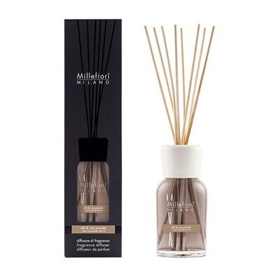 Millefiori Natural Silk & Rice Powder Diffuser - Aroma difuzér 500ml
