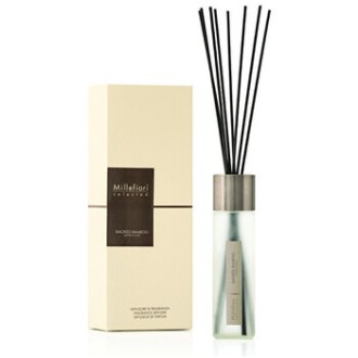 Millefiori Selected Smoked Bamboo Diffuser - Skleněný difuzér 350ml