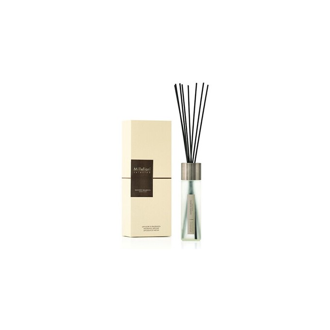Millefiori Selected Smoked Bamboo Diffuser - Skleněný difuzér 350ml