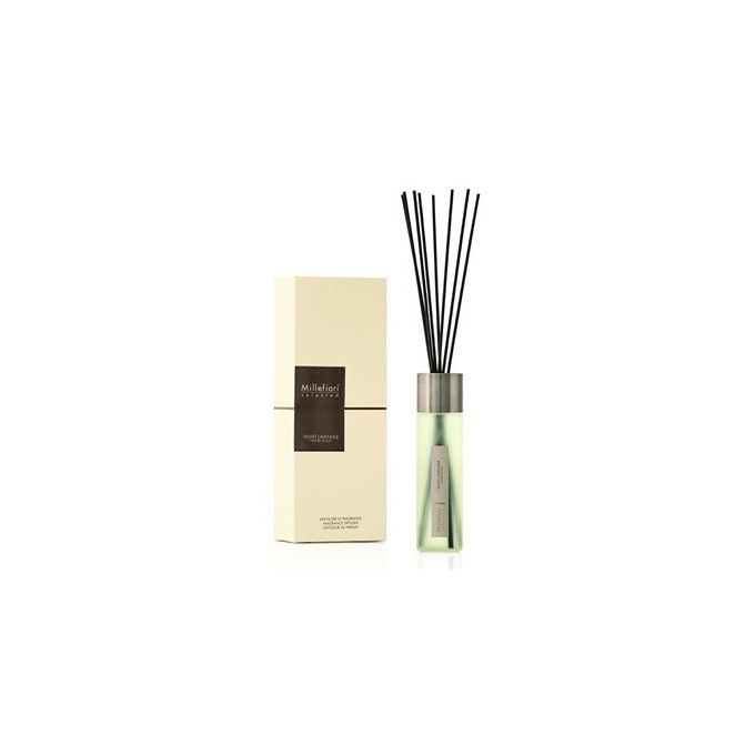 Millefiori Selected Velvet Lavender Diffuser - Skleněný difuzér 100ml