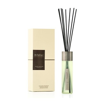 Millefiori Selected Velvet Lavender Diffuser - Skleněný difuzér 100ml