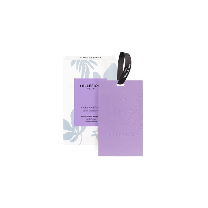 Millefiori Viola Ametista Scented Cards - Vonná karta ( 3 ks )