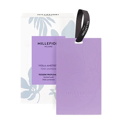 Millefiori Viola Ametista Scented Cards - Vonná karta ( 3 ks )