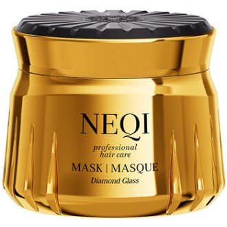 NEQI Diamond Glass Mask - Maska pro intenzivní lesk a hebkost vlasů 250ml