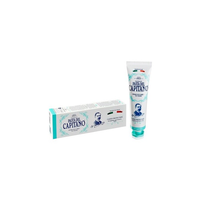 Pasta Del Capitano 1905 Caries Protection Toothpaste - Zubní pasta pro ochranu proti plaku a zubnímu kazu 75ml