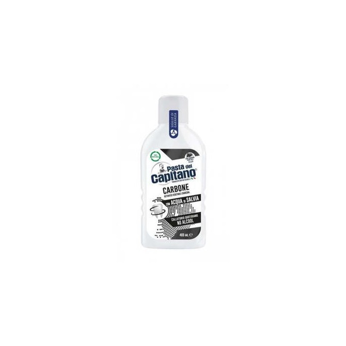 Pasta Del Capitano Charcoal Mouthwash - Ústní voda 400ml