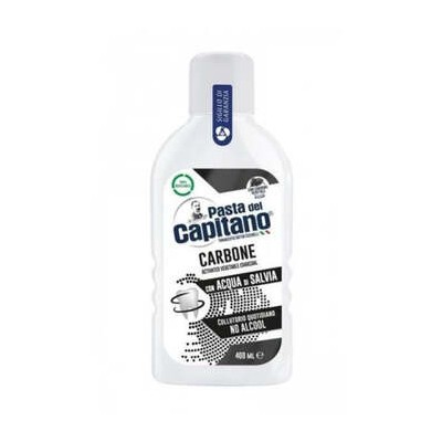 Pasta Del Capitano Charcoal Mouthwash - Ústní voda 400ml