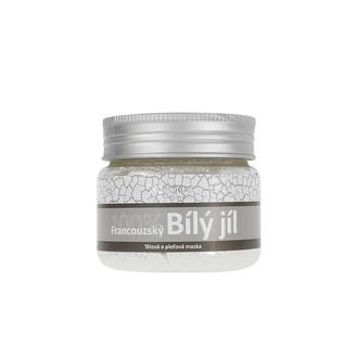 Saloos 100% French White Clay - body and face mask 100.0g