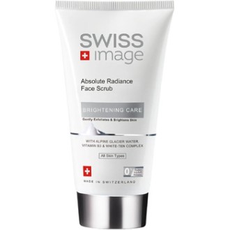Swiss Image Brightening Care Absolute Radiance Face Scrub - Jemný exfoliační, rozjasňující peeling 150ml