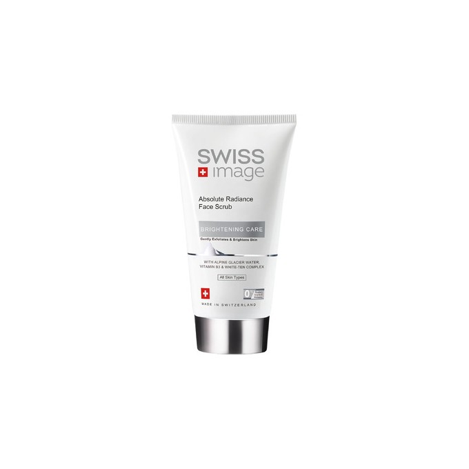 Swiss Image Brightening Care Absolute Radiance Face Scrub - Jemný exfoliační, rozjasňující peeling 150ml