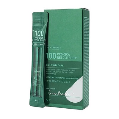 VT Cosmetics Pro Cica Reedle Shot 100 Serum Set - Dárková sada 2ml