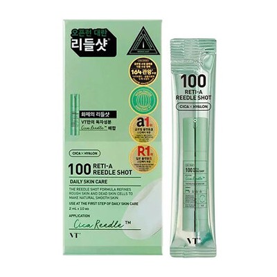 VT Cosmetics Reti-A Reedle Shot 100 Serum Set - Dárková sada 2ml