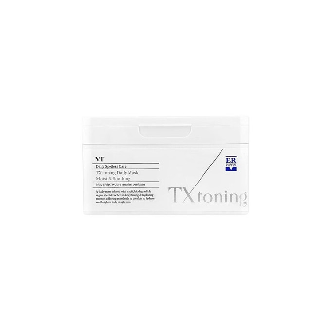 VT Cosmetics Tx-Toning Daily Mask - Rozjasňující plátýnková maska ( 30 ks )