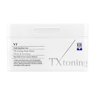VT Cosmetics Tx-Toning Daily Mask - Rozjasňující plátýnková maska ( 30 ks )