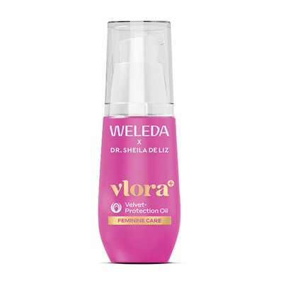 Weleda Vlora+ Velvet Protection Oil - Ochranná olejová péče pro intimní oblast 30ml