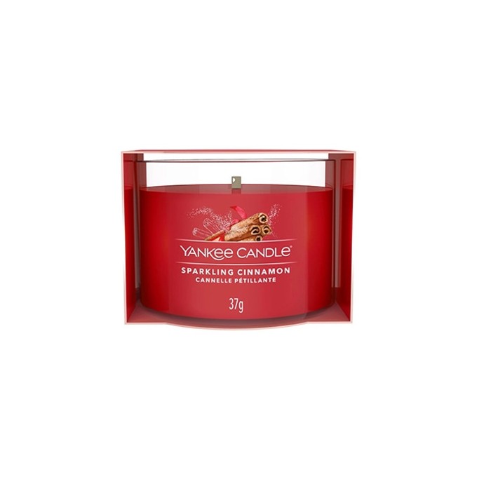Yankee Candle Sparkling Cinnamon ( třpytivá skořice ) - Votivní svíčka ve skle 37.0g