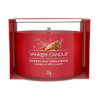 Yankee Candle Sparkling Cinnamon ( třpytivá skořice ) - Votivní svíčka ve skle 37.0g