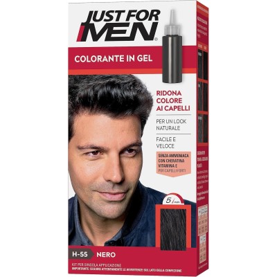 Just For Men Gel Color - Barva na vlasy pro muže 0ml H55 Natural Real