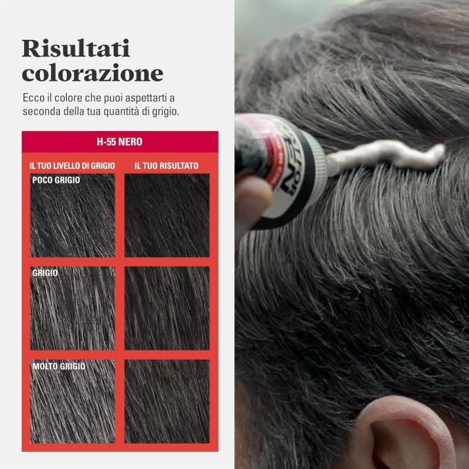 Just For Men Gel Color - Barva na vlasy pro muže 0ml H55 Natural Real