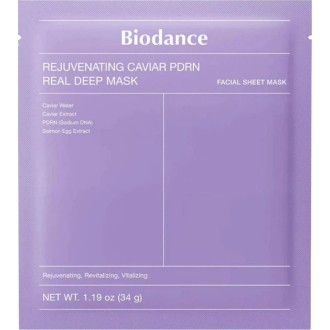 Biodance Rejuvenating Caviar PDRN Real Deep Mask - Sada pleťových mase