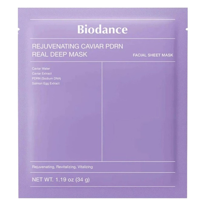 Biodance Rejuvenating Caviar PDRN Real Deep Mask - Sada pleťových mase