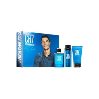Cristiano Ronaldo CR7 Play It Cool Dárková sada EDT 100 ml, deospray 150 ml a sprchový gel 150 ml 100ml